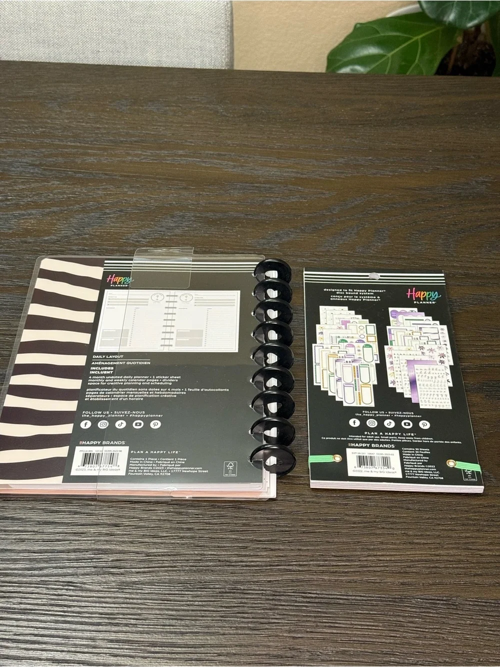 NEW Happy Planner Kind & Wild Daily Planner + Life Is Sweet Sticker Book